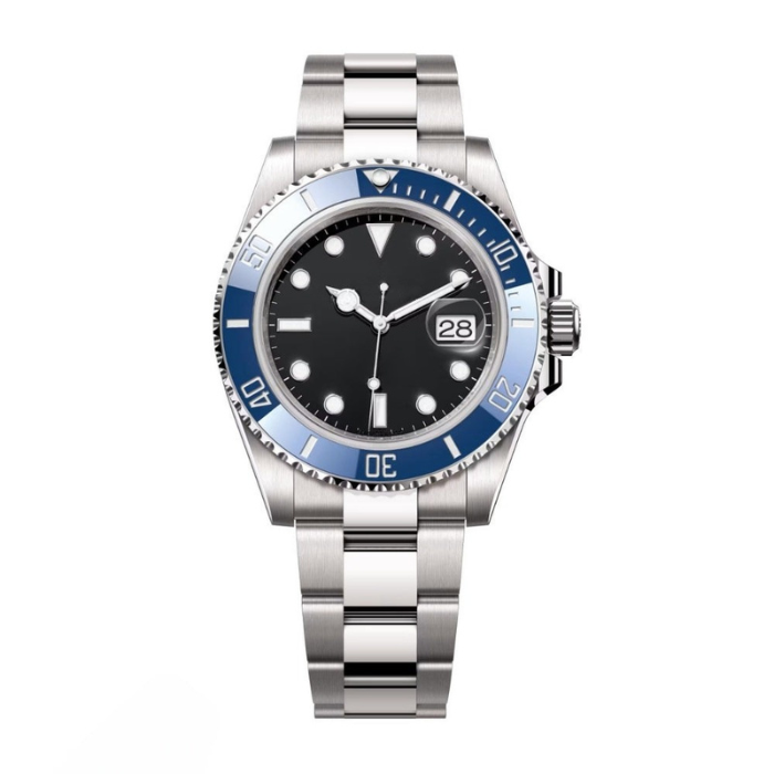 Diver 41 – Blue Dial | Silver Tone Bracelet & Blue Ceramic Bezel